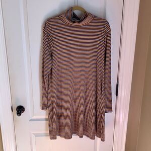 No Comment Plus striped dress